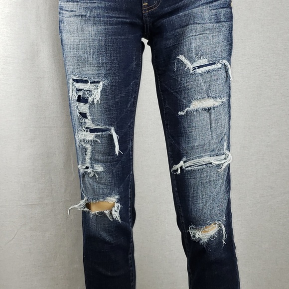 American Eagle Women's Jeggings, Distressed, Jeans - Picture 3 of 8